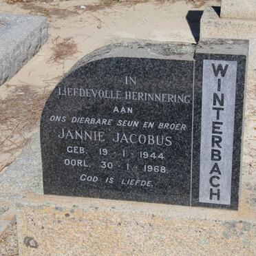 WINTERBACH Jannie Jacobus 1944-1968
