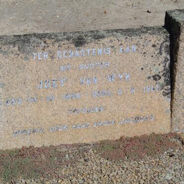 WYK Joey, van 1896-1953