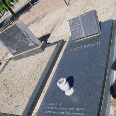 WINTERBACH Jacobus Petrus 1940-1989 