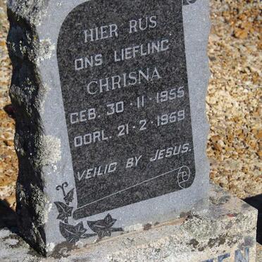 WESTHUIZEN Chrisna, v.d. 1955-1959