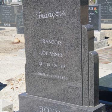 BOTMA Francois Johannes 1913-1999 & Jacoba Fredrika BURGER 1911-1955 :: BOTMA Anna Johanna nee NEL 1926-1994