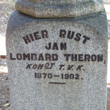 THERON Jan Lombard 1870-1902