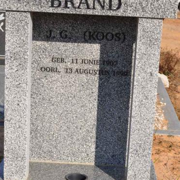 BRAND J.G. 1907-1999