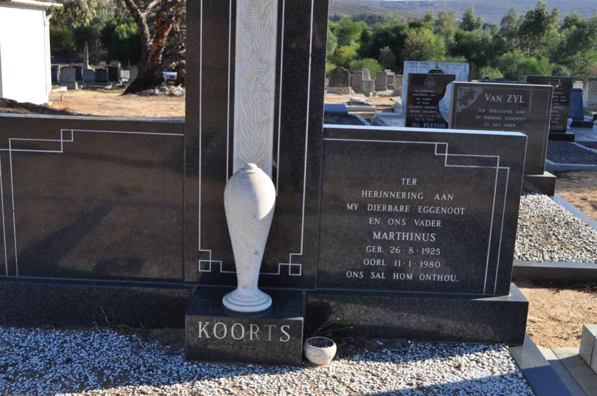 KOORTS Marthinus 1925-1980