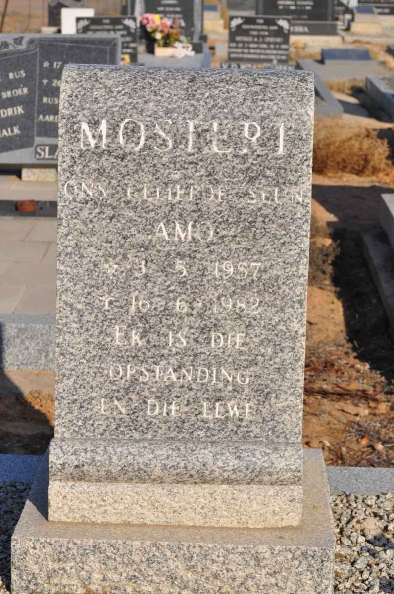 MOSTERT Amo 1957-1982