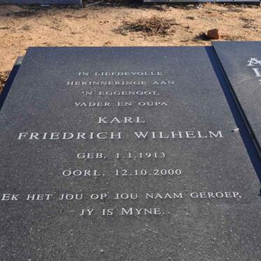 ALBRECHT Karl Friedrich Wilhelm 1913-2000