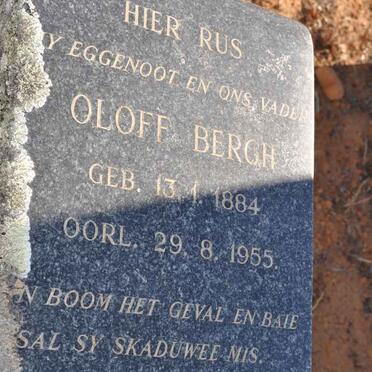 BERGH Oloff 1884-1955