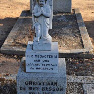 BASSON Christiaan De Wet 1953-1953