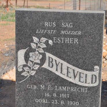 BYLEVELD M.E. nee LAMPRECHT 1917-1970