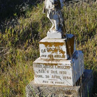 CROUCAMP Anna Louise 1932-1934