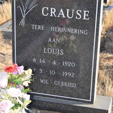 CRAUSE Louis 1920-1992