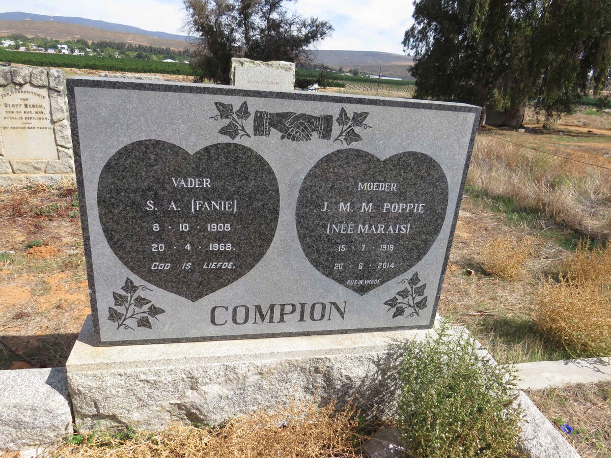 COMPION S.A. 1908-1968 & J.M.M. MARAIS 1919-2014