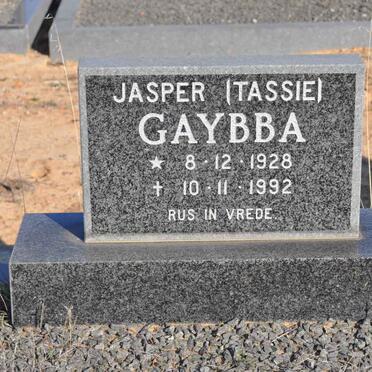 GAYBBA Jasper 1928-1992