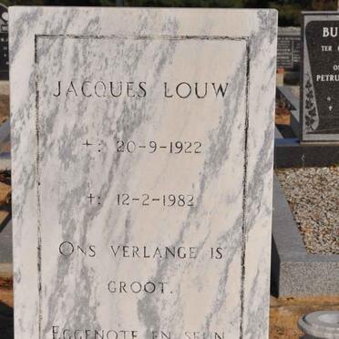LOUW Jacques 1922-1982