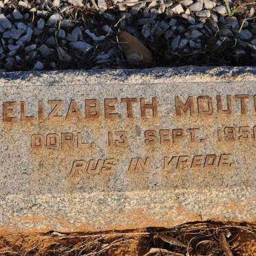 MOUTON Elizabeth -1956