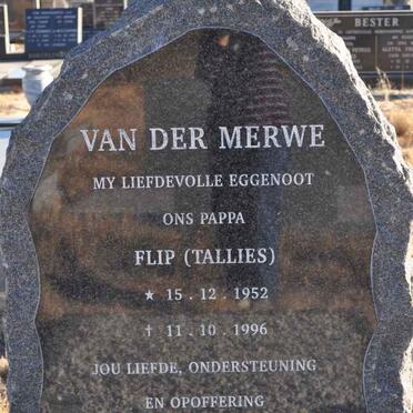 MERWE Flip, van der 1952-1996