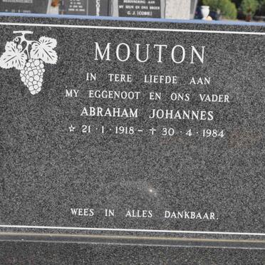 MOUTON Abraham Johannes 1918-1984