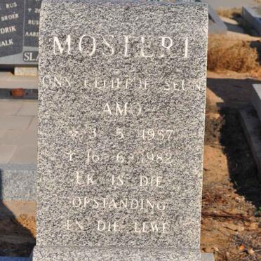 MOSTERT Amo 1957-1982