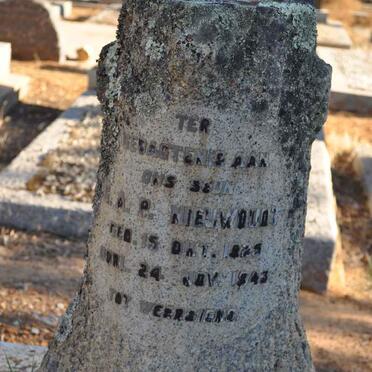 NIEUWOUDT G.A.P. 1925-1943