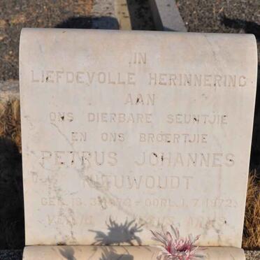 NIEUWOUDT Petrus Johannes 1972-1972