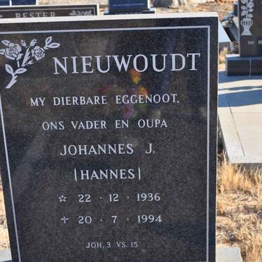 NIEUWOUDT Johannes J. 1936-1994