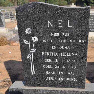 NEL Bertha Helena 1892-1975