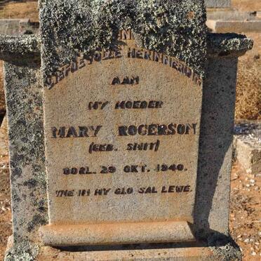 ROGERSON Mary nee SMIT -1940