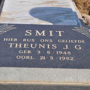 SMIT Theunis J.G. 1948-1982