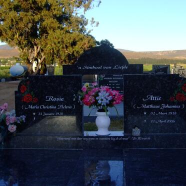 SCHLECHTER Mattheus Johannes 1918-2006 & Maria Christina Helena 1928-  _2