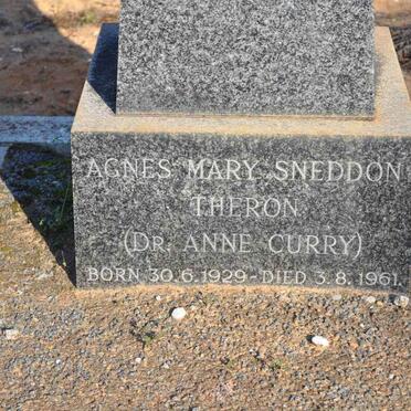 THERON Agnes Mary Sneddon 1929-1961