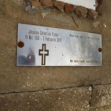 VISSER Jan J. 1875-1957 & Carolina J. MOUTON 1889-1952 :: VISSER Johannes Cornelius 1935-2019_3