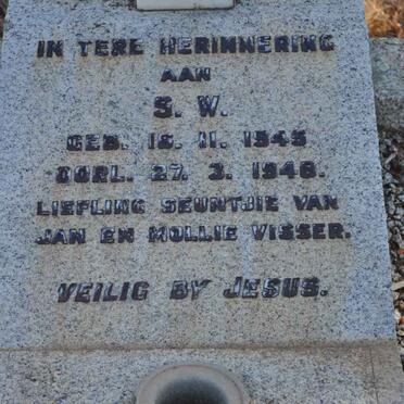 VISSER S.W. 1945-1946