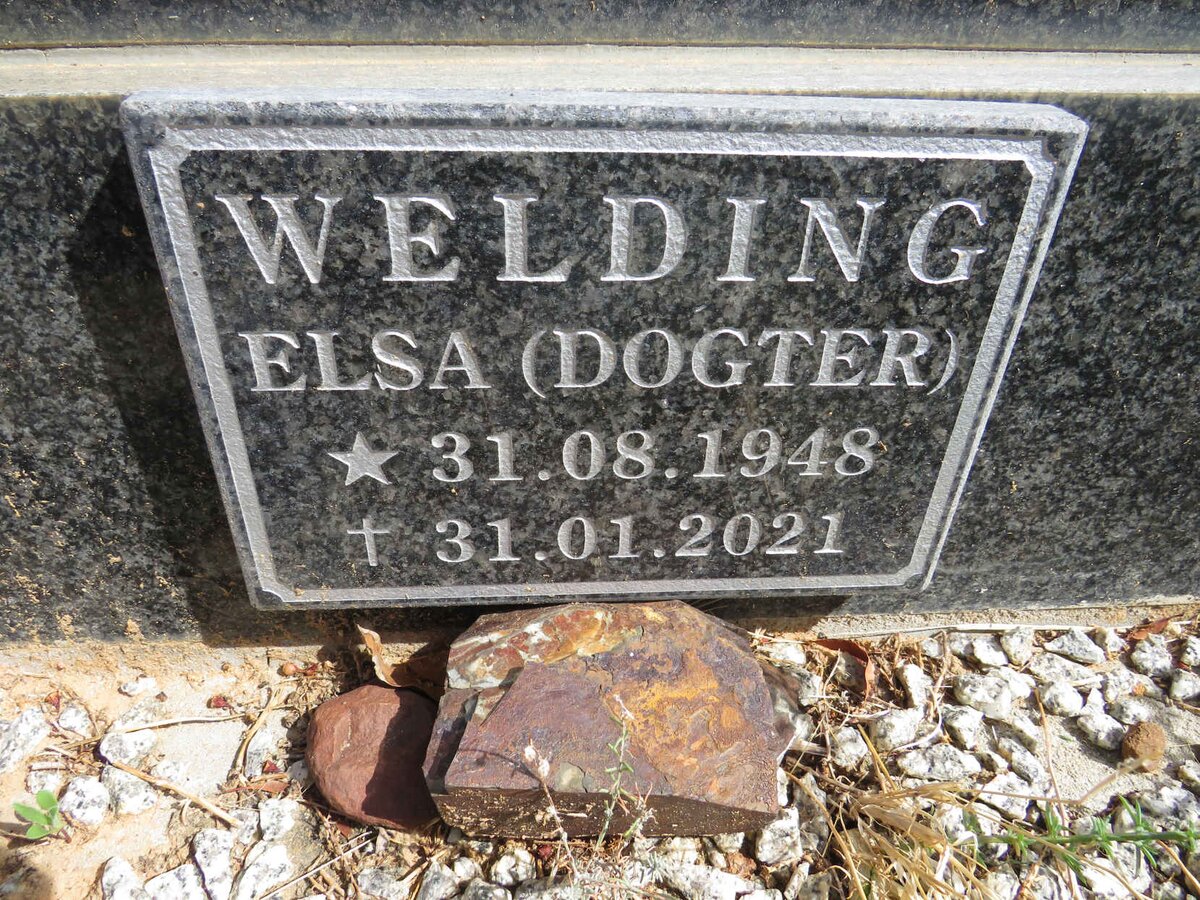 WELDING Elsa 1948-2021