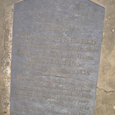 RYNEVELD John, van 1795-1858