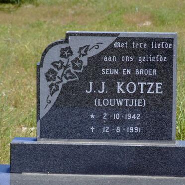 KOTZE J.J. 1942-1991