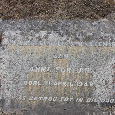FORTUIN Anna -1948