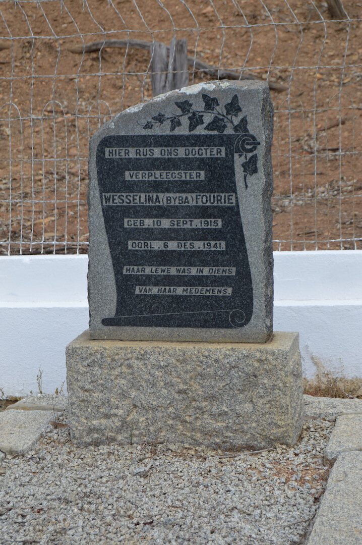 FOURIE Wesselina 1915-1941