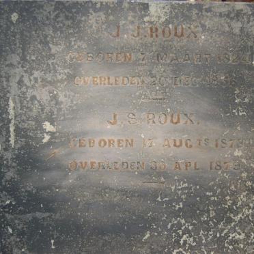 ROUX J.J. 1824-1856 :: ROUX J.S. 1878-1879