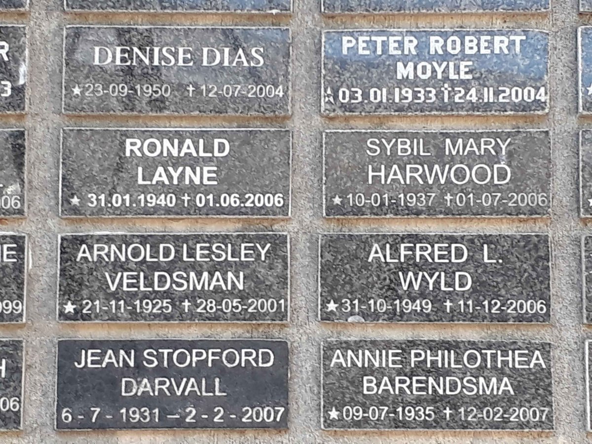 16. Memorial Wall