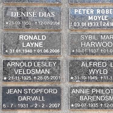 16. Memorial Wall