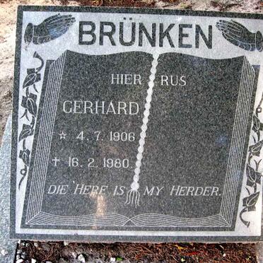 BRÜNKEN Gerhard 1906-1980