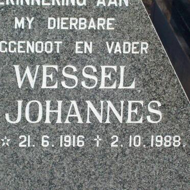 BEESELAAR Wessel Johannes 1916-1988