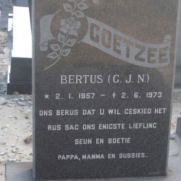 COETZEE G.J.N. 1957-1973