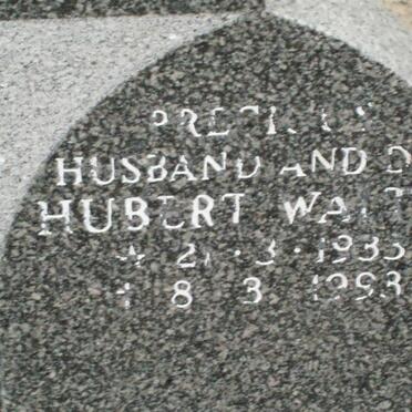 FOUCHE Hubert Walter 1933-1993