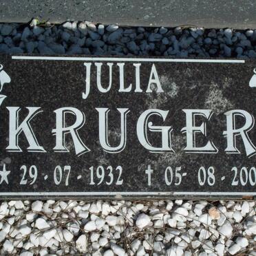 KRUGER Julia 1932-2000