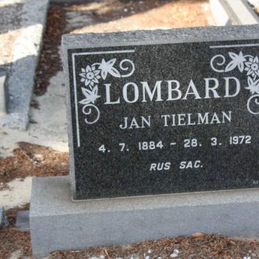 LOMBARD Jan Tielman 1884-1972