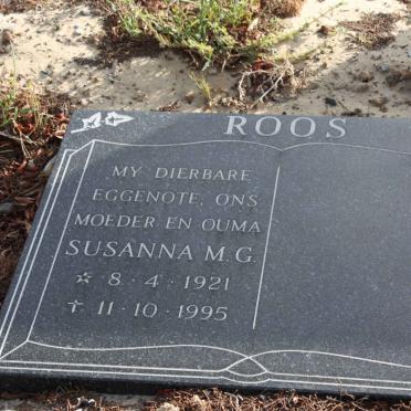 ROOS Susanna M.G. 1921-1995
