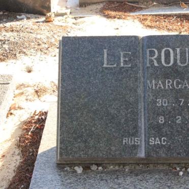 ROUX Margaretha, le 1907-1973
