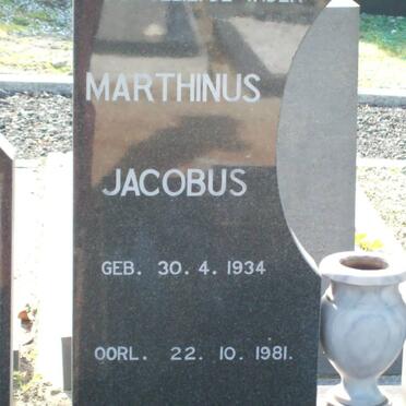 RENSBURG Mathinus Jacobus, Janse van 1934-1981