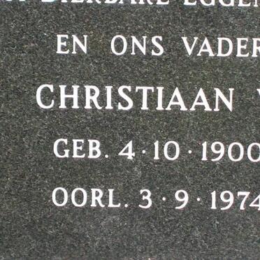 ROUX Christiaan W., le 1900-1974